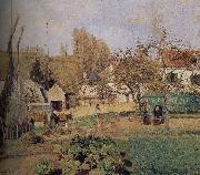 Loose multi-tile this Ahe rice Tash s vegetable garden Camille Pissarro